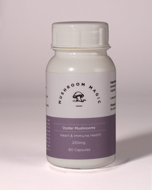 Oyster Mushroom Capsules are a rich source of nutrients and bioactive compounds. Mushroom Magic