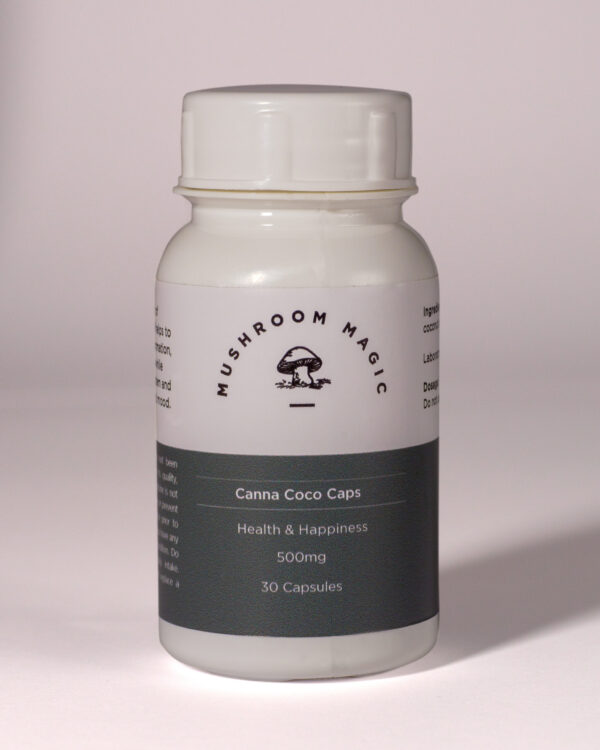 Canna Coco Caps Can be used to improve health and elevate levels of happiness. Nature's blessings await. Mushroom Magic